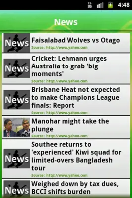 LiveScore android App screenshot 9