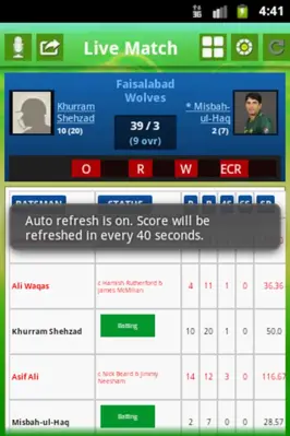 LiveScore android App screenshot 14