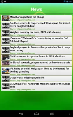 LiveScore android App screenshot 2